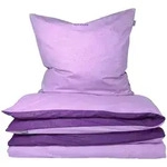 Schiesser Bettw&auml;scheset Doubleface - Renforc&eacute; - 2-teilig - 135 x 200 cm - Lila