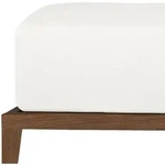 Uncover by Schiesser Spannbettlaken Jersey - Edeljersey - 150 x 200 cm - Wei&szlig;