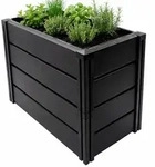 NYVI Hochbeet NYVIGreen M 82x44x61cm 196 Liter - Kunststoff Kr&auml;uterbeet f&uuml;r...