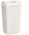 Abfallbeh&auml;lter 23 Liter Green Hygiene, Kunststoff-Mix, wei&szlig;-meliert #KORBLEGER