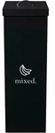 Paperflow M&uuml;lltrenner Restm&uuml;ll CTSMX.01 60l schwarz