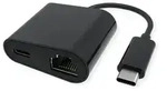 VALUE USB 3.2 Gen 2 Typ C zu Gigabit Ethernet Konverter + 1x PD Port, 100W