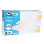 Nitrilhandschuhe Safe Super Stretch puderfrei Wei&szlig; 8/M 24cm 100 St&uuml;ck