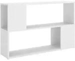 vidaXL B&uuml;cherregal Wei&szlig; 100x24x63 cm Holzwerkstoff