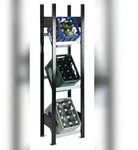 SCHULTE Lagertechnik Grundregal, Getr&auml;nkekistenregal 1800 x 400 x 300 mm...