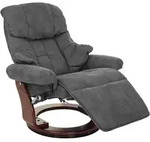 Robas Lund MCA Relaxsessel Calgary 2, Fernsehsessel Sessel, Stoff/Textil 150kg