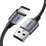 Ugreen 60126 USB Kabel 1 m USB C USB A Schwarz, Grau