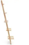 vidaXL Leiterregal Zedernholz 41,5x30x176 cm