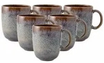 like. by Villeroy & Boch Lave beige Becher mit Henkel 400 ml 6er Set