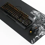 Titanwolf Tastatur-, Maus- und Mauspad Spar Set, Mechanisches Keyboard, Mouse &