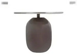 Lalee.Avenue Beistelltisch Esmeralda Deco 500 Grau / Silber