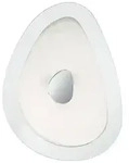 geko pl4, wandleuchte aus metall und glas, Ideal lux