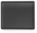 HENDI Schneidbretter HACCP Gastronorm 1/2, HENDI, GN 1/2, Schwarz, 325x265mm