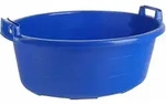 LOCKWEILER Wanne oval 55 cm/27 l blau