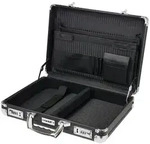 HMF Alu Aktenkoffer Herren mit Zahlenschloss, 45 x 33 x 11 cm, schwarz