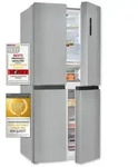 Exquisit Multidoor MD425-150-040C inoxlook | No Frost | Nutzinhalt: 421 L 