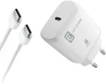 Cellularline USB-C Charger Kit f&uuml;r Samsung 25W White
