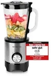 Emerio Edelstahl-Blender &ndash; 1,5 L Fassungsverm&ouml;gen &ndash; Smoothie-Maker mit Glaskanne