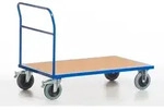 Rollcart Schiebeb&uuml;gelwagen 02-5996, Ladefl&auml;che 1000x600 mm, Tragkraft: 600 kg, blau