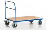 Rollcart Schiebeb&uuml;gelwagen 02-5997, Ladefl&auml;che 1000x700 mm, Tragkraft: 600 kg, blau