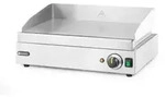 HENDI Grillplatte, Profi Line, glatte Ausf&uuml;hrung, 230V/2400W, 527x404x(H)233mm