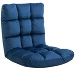 HOMCOM - Klappstuhl - 55L x 71B x 53,5H cm - blau