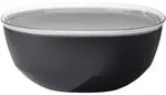 Mepal SILUETA Servierschale mit Deckel 5000 ml Nordic Black