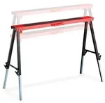 Relaxdays Arbeitsbock, 2er Set, 12-fach h&ouml;henverstellbar, belastbar bis 150 kg,