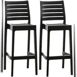 CLP 2er Set Barhocker Ares schwarz