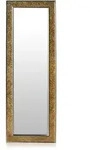 Casa Chic Norwich Spiegel Holzrahmen rechteckig 130 x 45 cm Mosaik-DesignGold