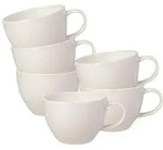 like. by Villeroy & Boch Crafted Cotton Kaffeetasse 247 ml 6er Set