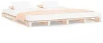 vidaXL Palettenbett 180x200 cm Massivholz