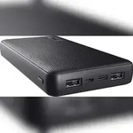 Trust Primo Eco Powerbank, 20.000 mAh, Schwarz