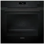 Siemens iQ300, Einbau-Backofen mit Dampfunterst&uuml;tzung, 60 x 60 cm, Deep black inox
