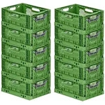 PROREGAL SuperSparSet 10x Stabile Profi-Klappbox Chameleon in Industriequalit&auml;t 