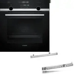 Siemens HB578GBS3 + HZ538000, Einbau-Backofen, Clip-Auszug PQ579ABSHB