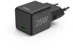Hama USB-C Schnellladeger&auml;t 25W PD & Quick Charge Schwarz