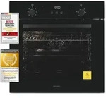 Exquisit Einbaubackofen EBE278-U-020 schwarz | Energieeffizienzklasse A | 75,6 l