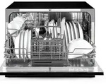 Klarstein Havasia UV 8 Geschirrsp&uuml;ler UV-Licht freistehend / Einbau 1620W Schwarz