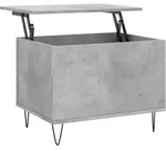 vidaXL Couchtisch Betongrau 60x44,5x45 cm Holzwerkstoff