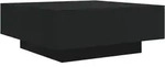 vidaXL Couchtisch Schwarz 80x80x31 cm Holzwerkstoff