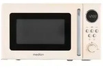Medion LIFE MD 15000 Mikrowelle grau - 800 W, 5 Leistungsstufen & Auftaufunktion