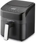 GOURMETmaxx Hei&szlig;luft-Fritteuse Digital 4l 1400W schwarz