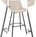 CLP Barhocker Weston creme/Kunstleder