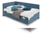 Meise M&ouml;bel Kinderbett Cool 90x200 cm | Bettgestell | Kopfteil & R&uuml;ckenteil glatt 