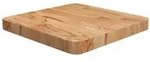 vidaXL Tischplatte Quadratisch Hellbraun 40x40x4cm Behandelte Eiche