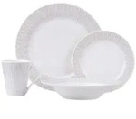 Maxwell & Williams Zenith Dinner-Set 16-teilig grau