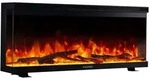 KAMINIO Elektrokamin LEA - Elektrischer 3-in-1 Kamin mit Panoramaview, Heizung,