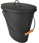 FIREFIX Mehrzweckeimer schwarz mit Deckel 12,5 l