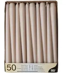 Starpak 50 Leuchterkerzen &Oslash; 2,2 cm &middot; 25 cm puder